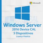 Cal de Acesso Remoto Windows Server 2016 – 5 dispositivos
