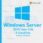 Cal de Acesso Remoto Windows Server 2019- 5 usuários